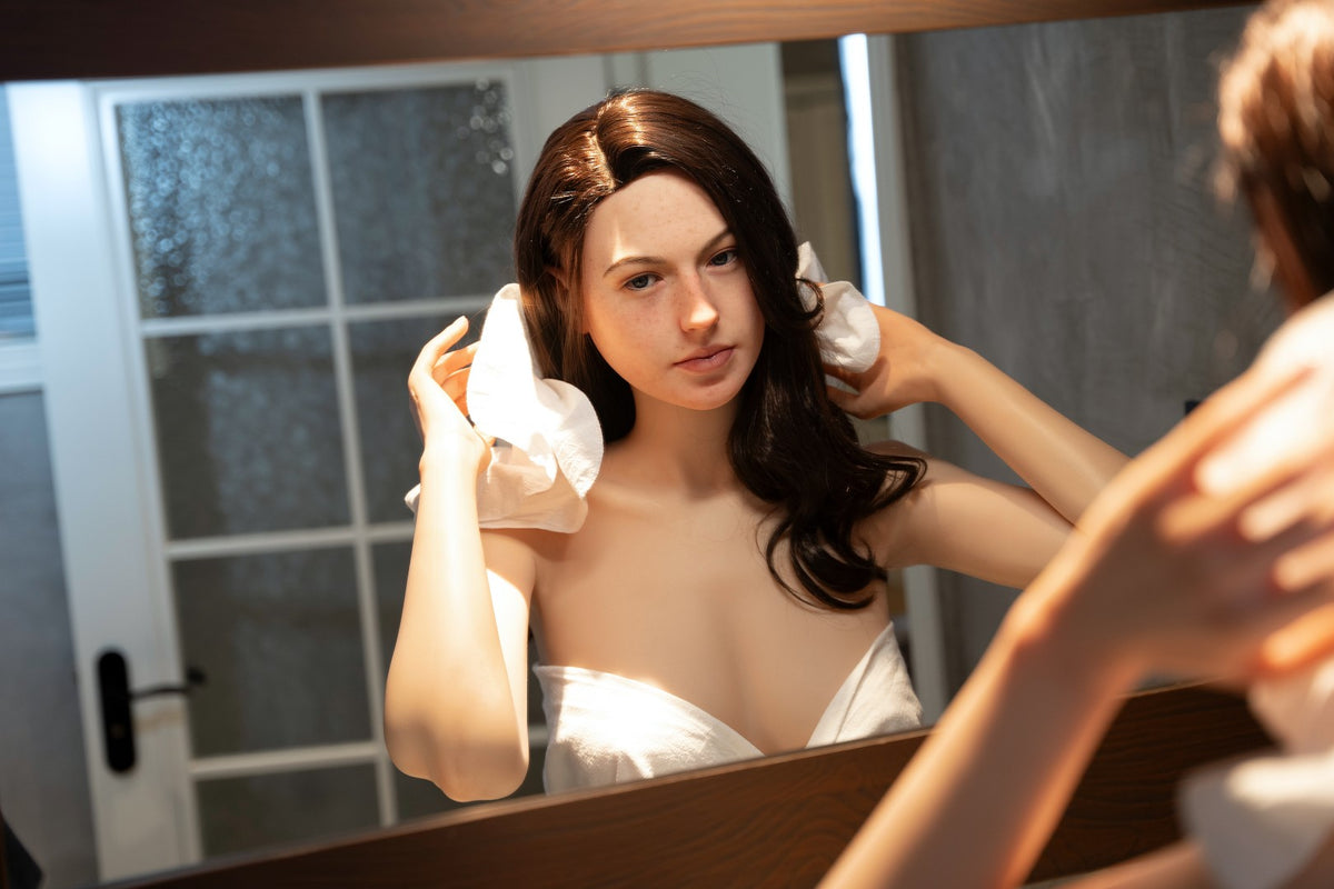 Evelina sexdukke (Zelex 175 cm E-cup GE98-1 silikon)