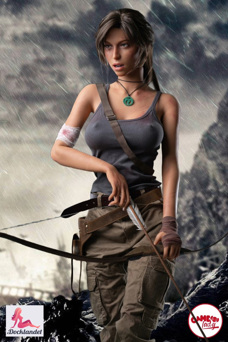 Lara Croft sexdukke (Game Lady 166cm e-cup No.20 silikon)