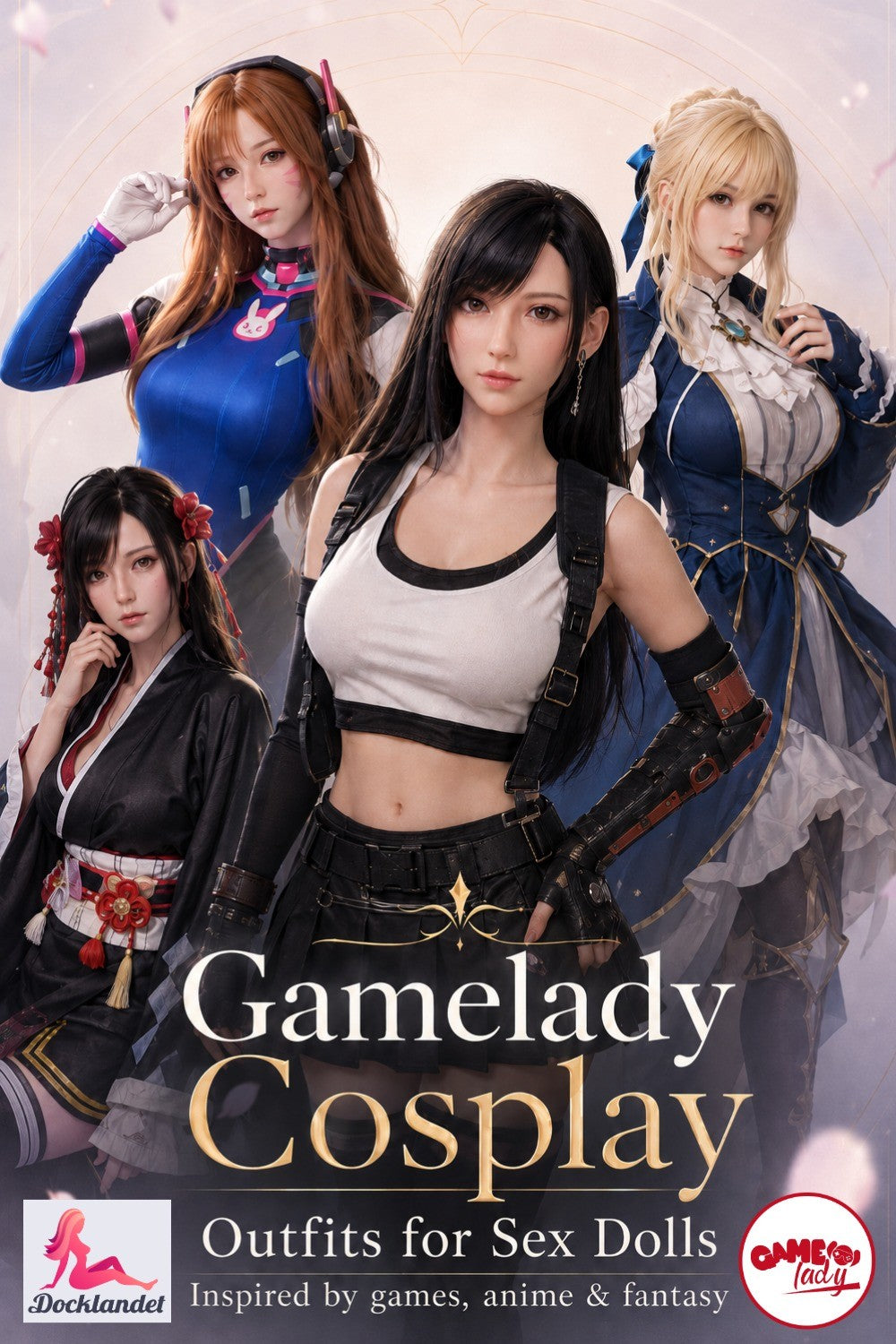 Gamelady offisielle cosplay-antrekk. Oppdag Gamelady cosplay-antrekk for sexdukker. Finn fantasifulle kostymer, rolleleksklær og stilig tilbehør for å forvandle dukkens stil.

