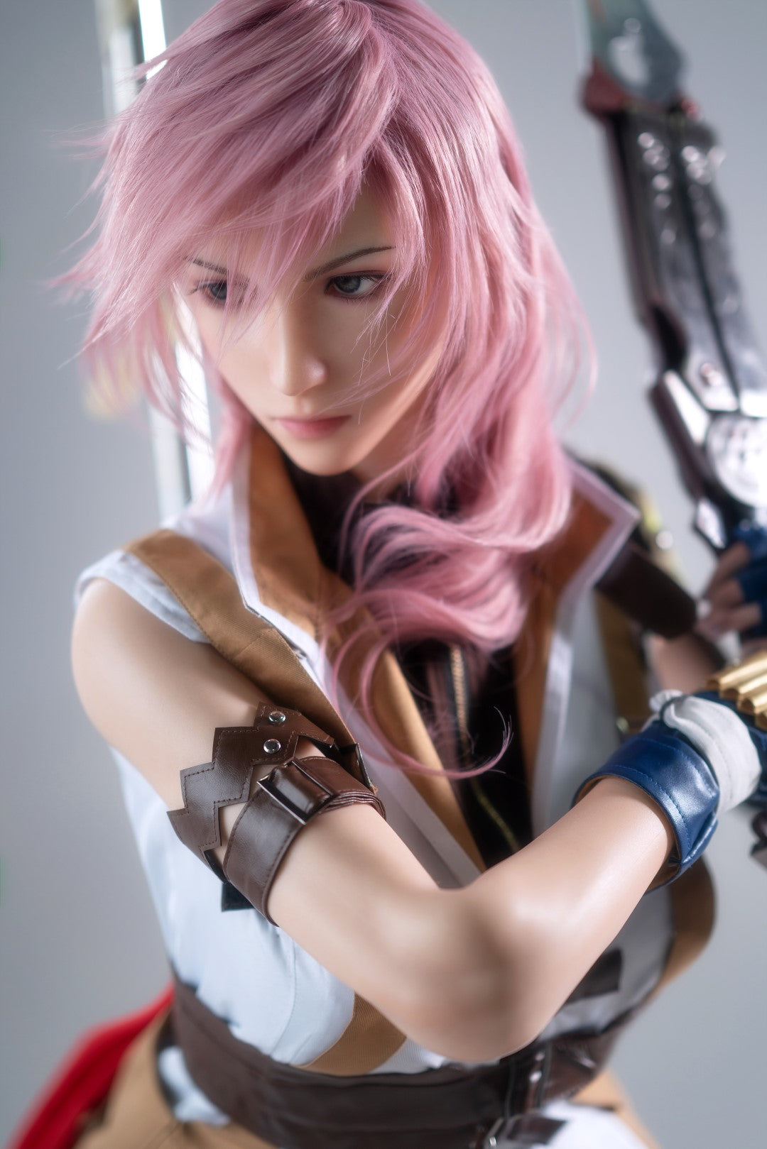Lightning sexdukke (Game Lady 171 cm G-cup nr.19 silikon)