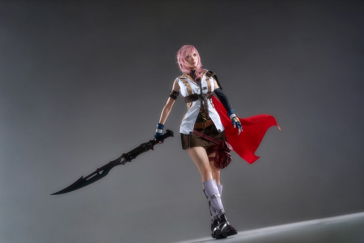 Lightning sexdukke (Game Lady 171 cm G-cup nr.19 silikon)