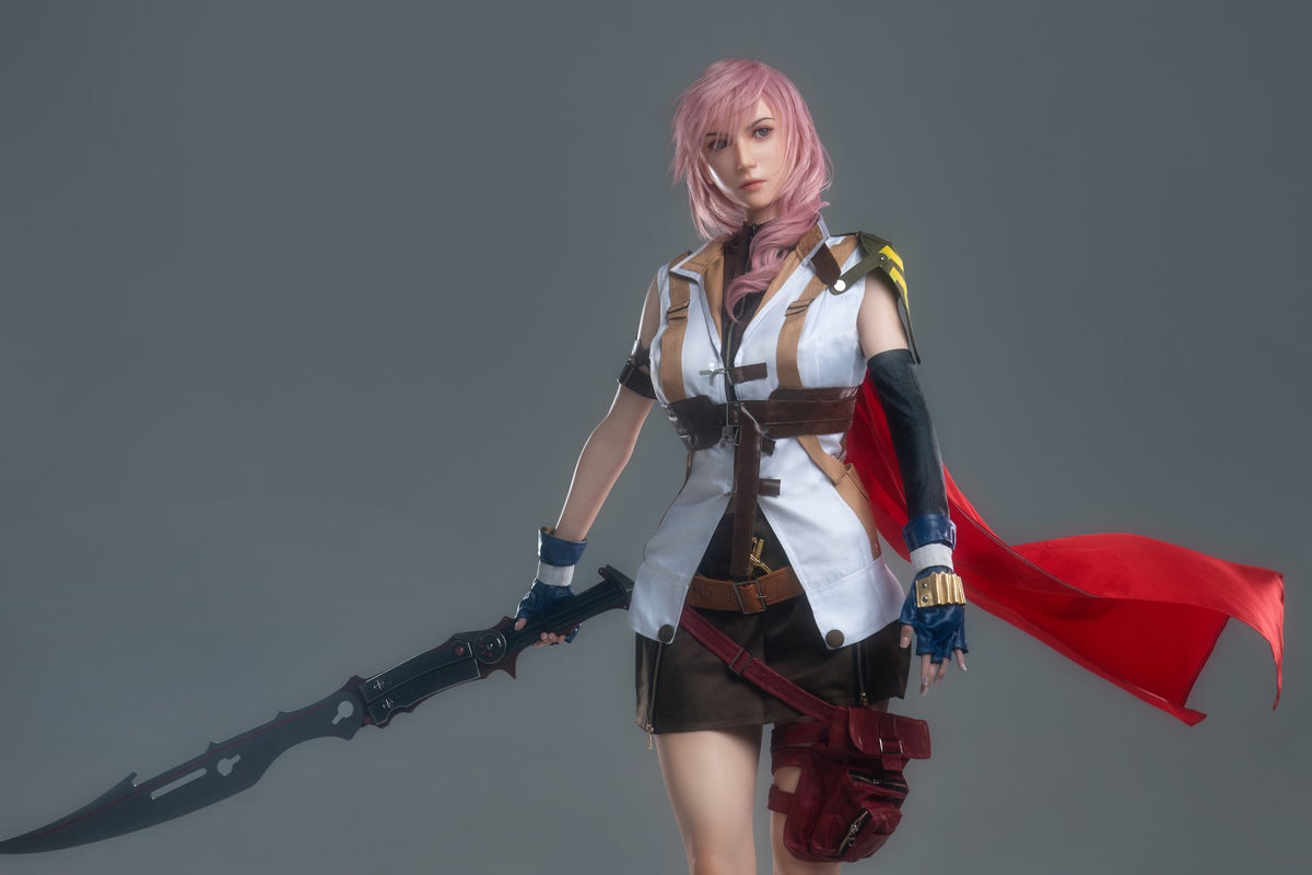 Lightning sexdukke (Game Lady 171 cm G-cup nr.19 silikon)
