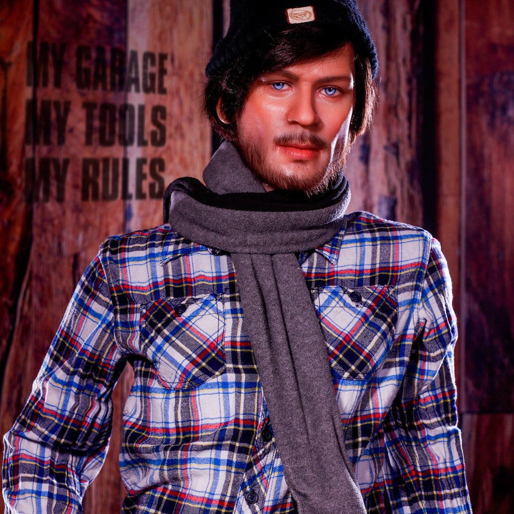 mannlig sexdukke Jonathan (HRDoll 167cm #17 TPE+silikon)