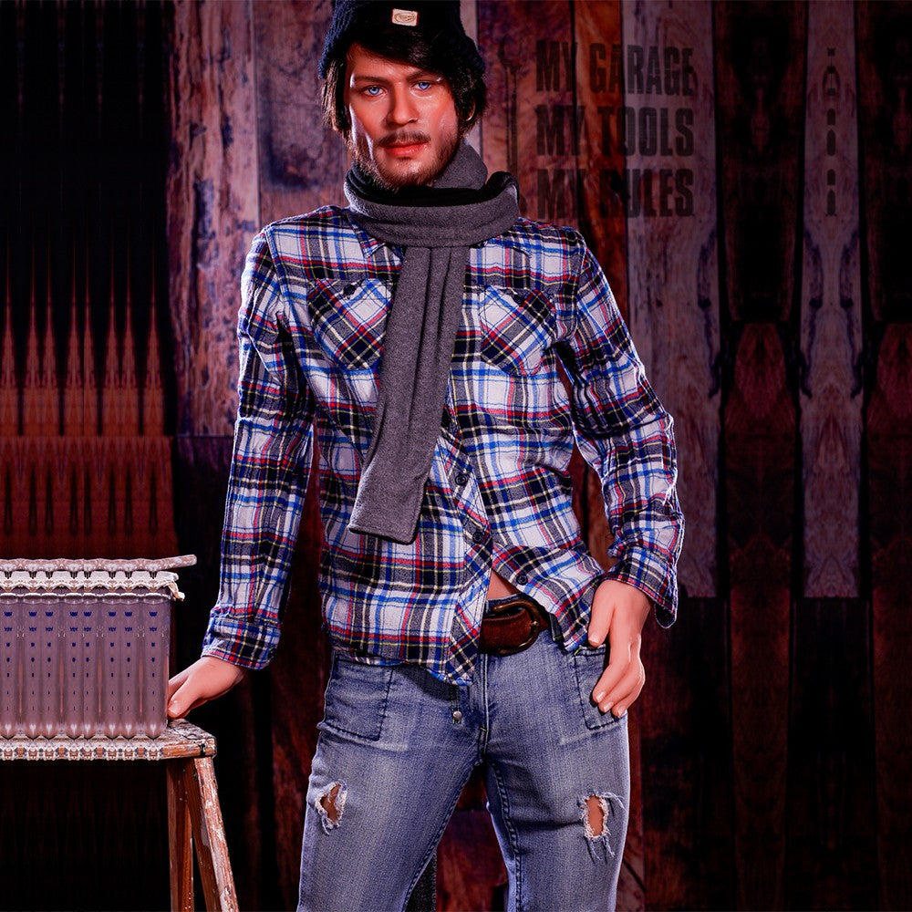 mannlig sexdukke Jonathan (HRDoll 167 cm #17 TPE+Silicon)