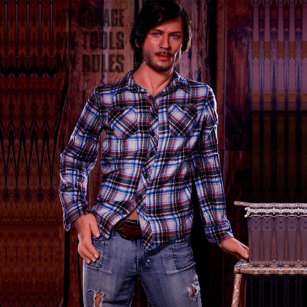 mannlig sexdukke Jonathan (HRDoll 167 cm #17 TPE+Silicon)