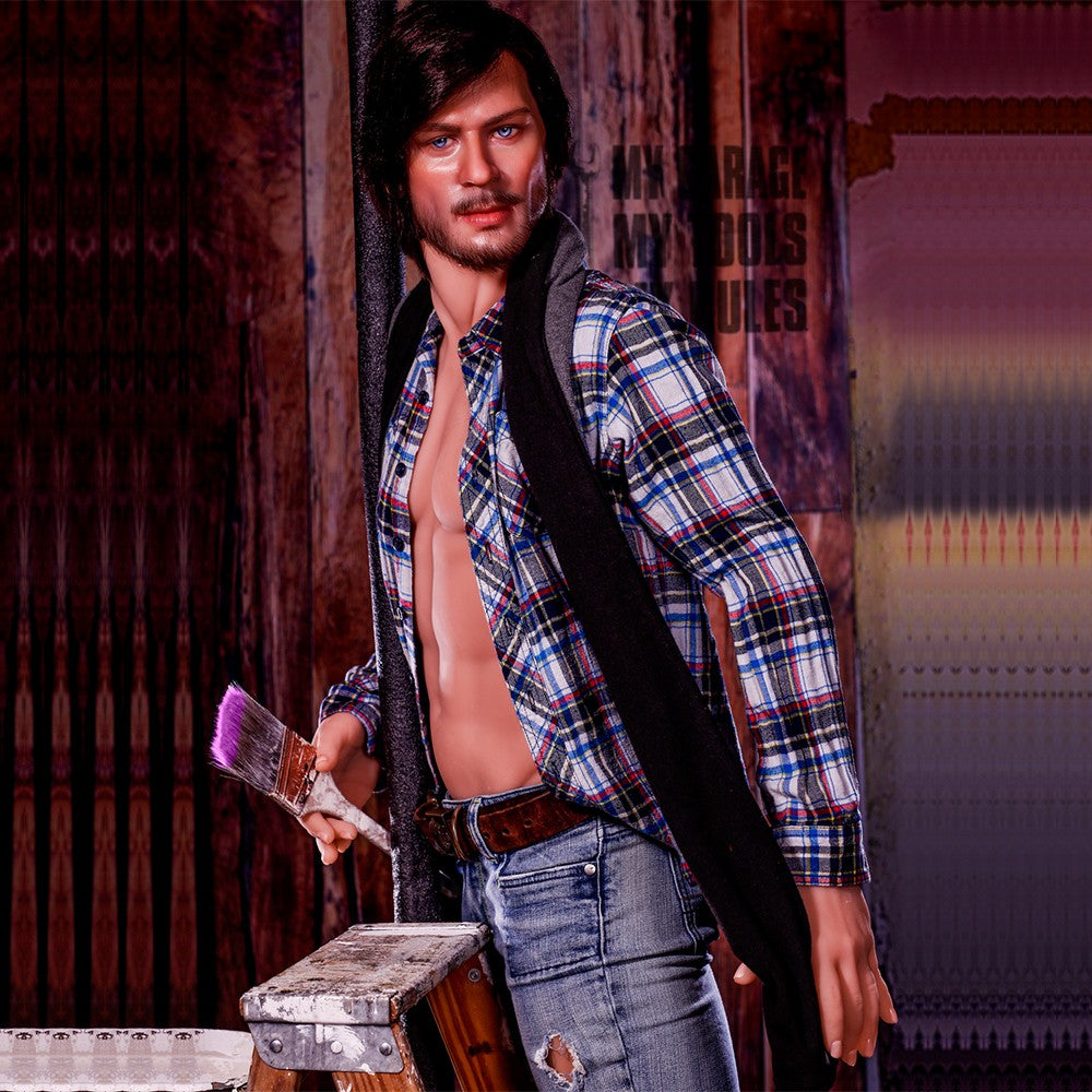 mannlig sexdukke Jonathan (HRDoll 167 cm #17 TPE+Silicon)