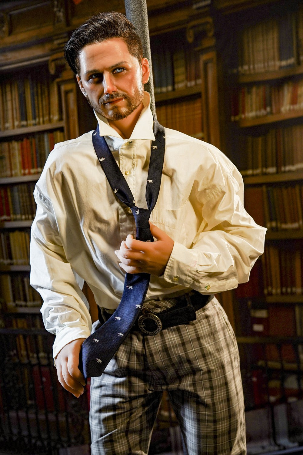 mannlig sexdukke David (HRDoll 167 cm #49 TPE+Silicon)