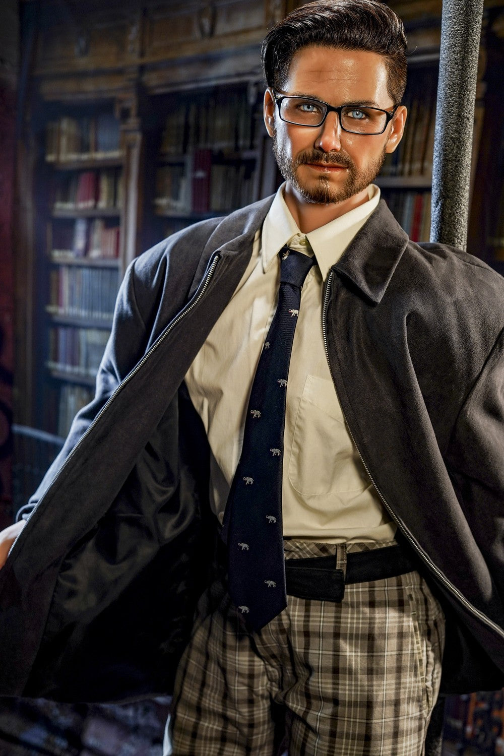 mannlig sexdukke David (HRDoll 167 cm #49 TPE+Silicon)