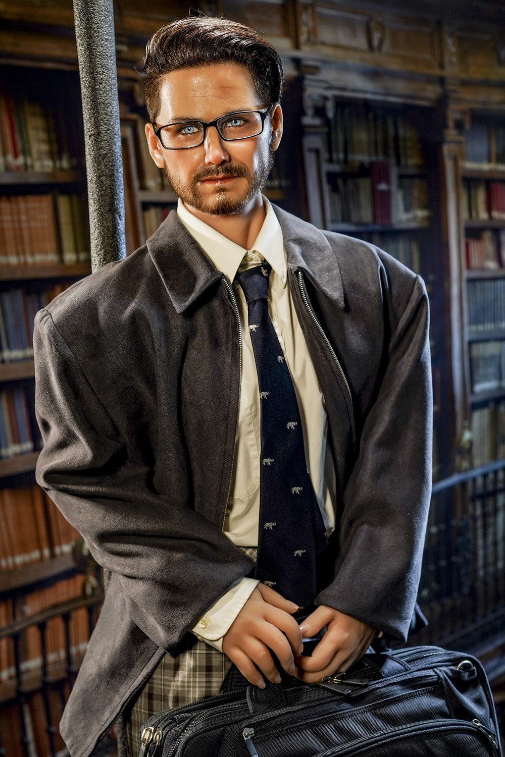 mannlig sexdukke David (HRDoll 167 cm #49 TPE+Silicon)