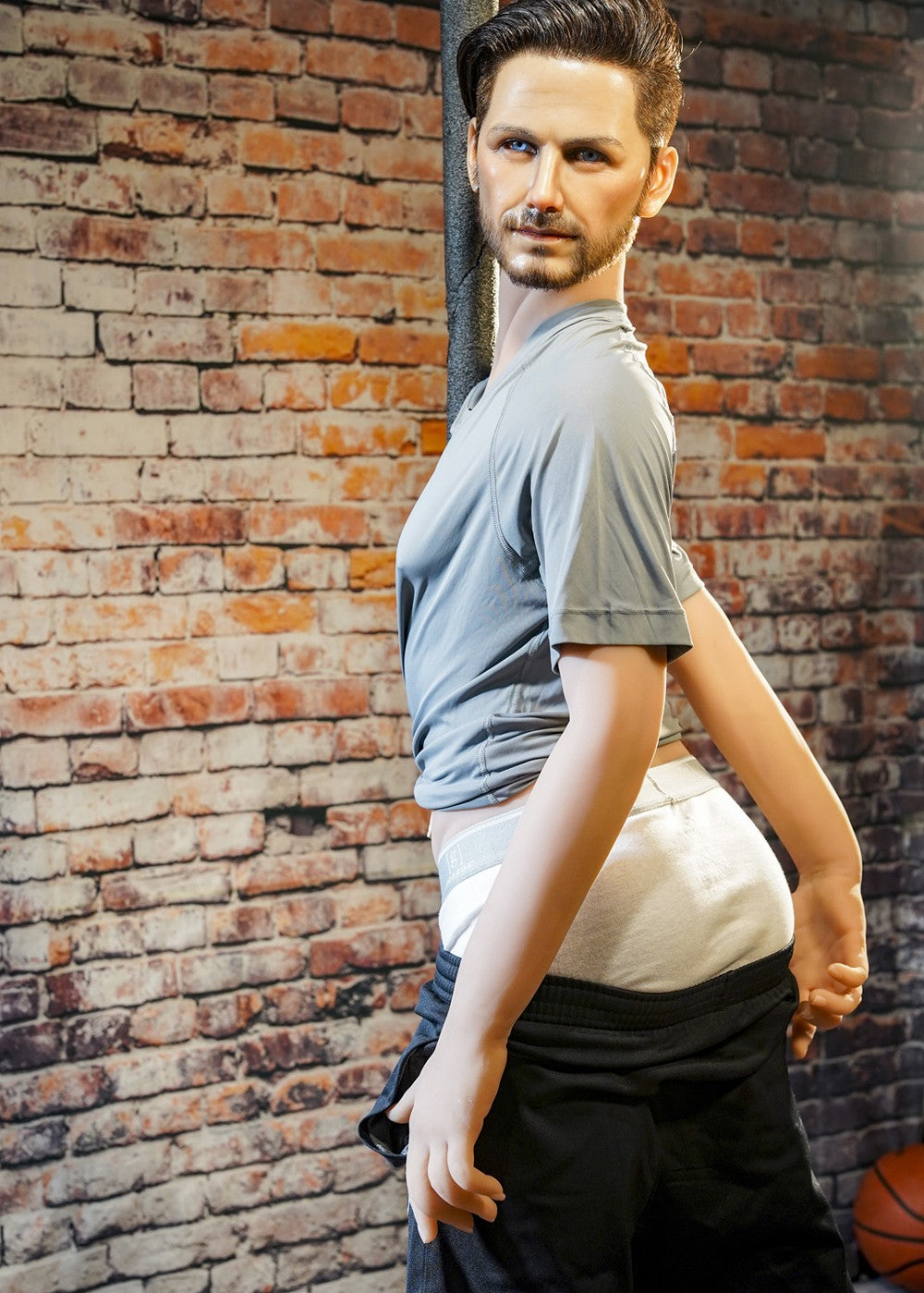 mannlig sexdukke David (HRDoll 167 cm #49 TPE+Silicon)