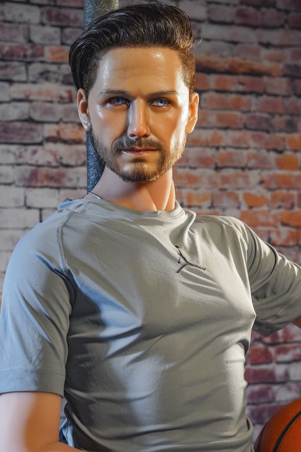 mannlig sexdukke David (HRDoll 167cm #49 TPE+silikon)