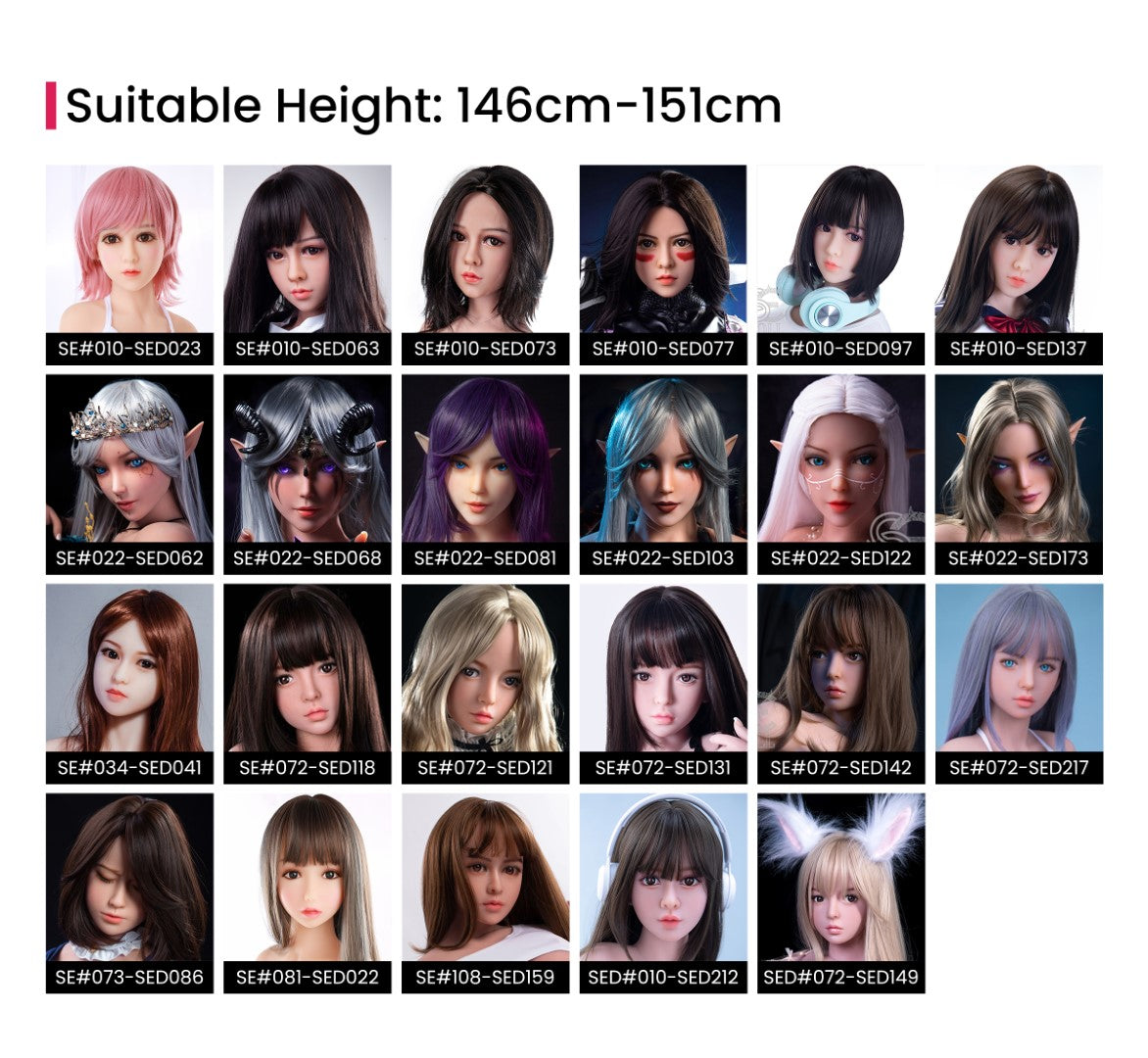 Ekstra hode (SE-Doll TPE original)