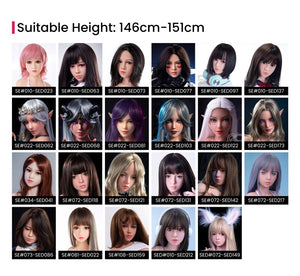 Ekstra hode (SE-Doll TPE Original)
