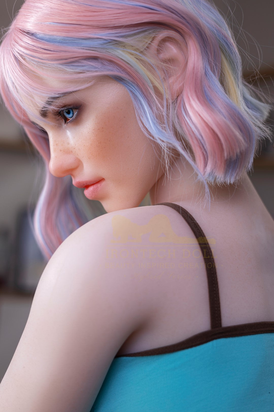 Heidi sexdukke (Irontech Doll 162cm a-cup S46 TPE+silikon)