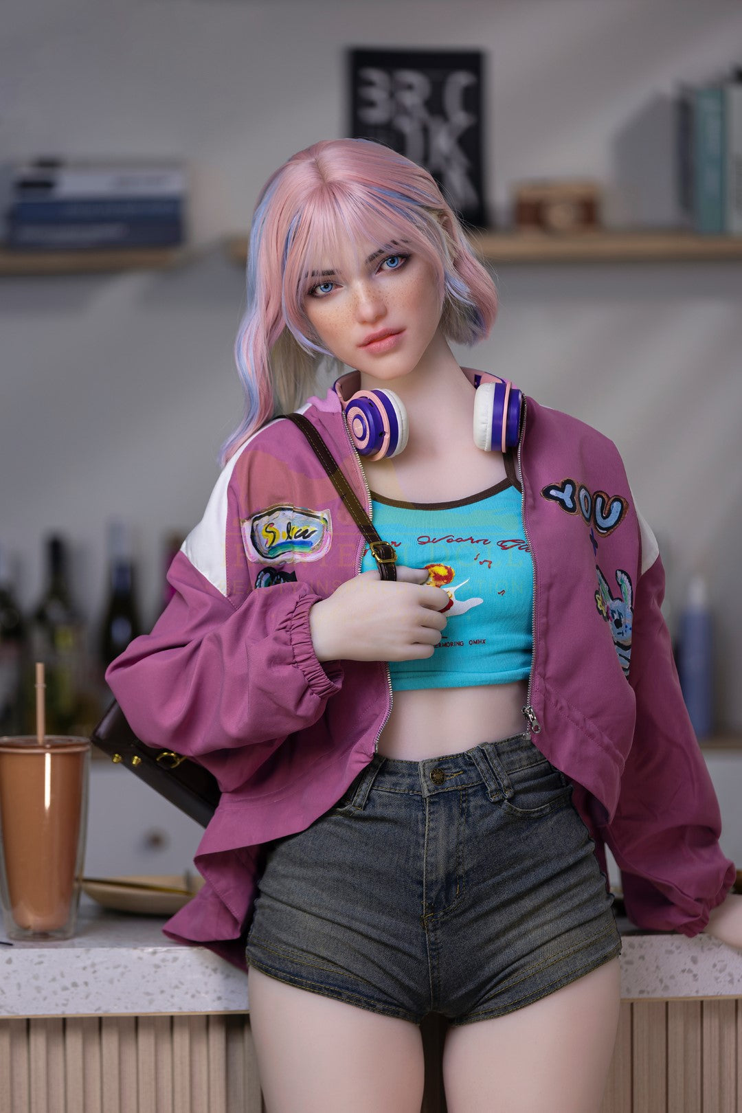 Heidi sexdukke (Irontech Doll 162cm a-cup S46 TPE+silikon)