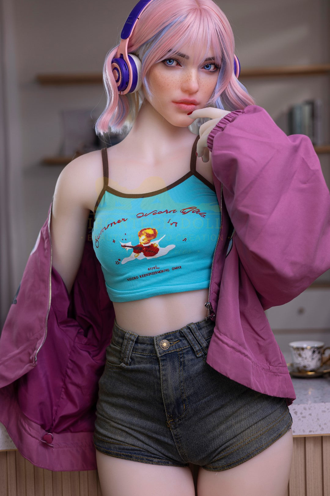 Heidi sexdukke (Irontech Doll 162cm a-cup S46 TPE+silikon)