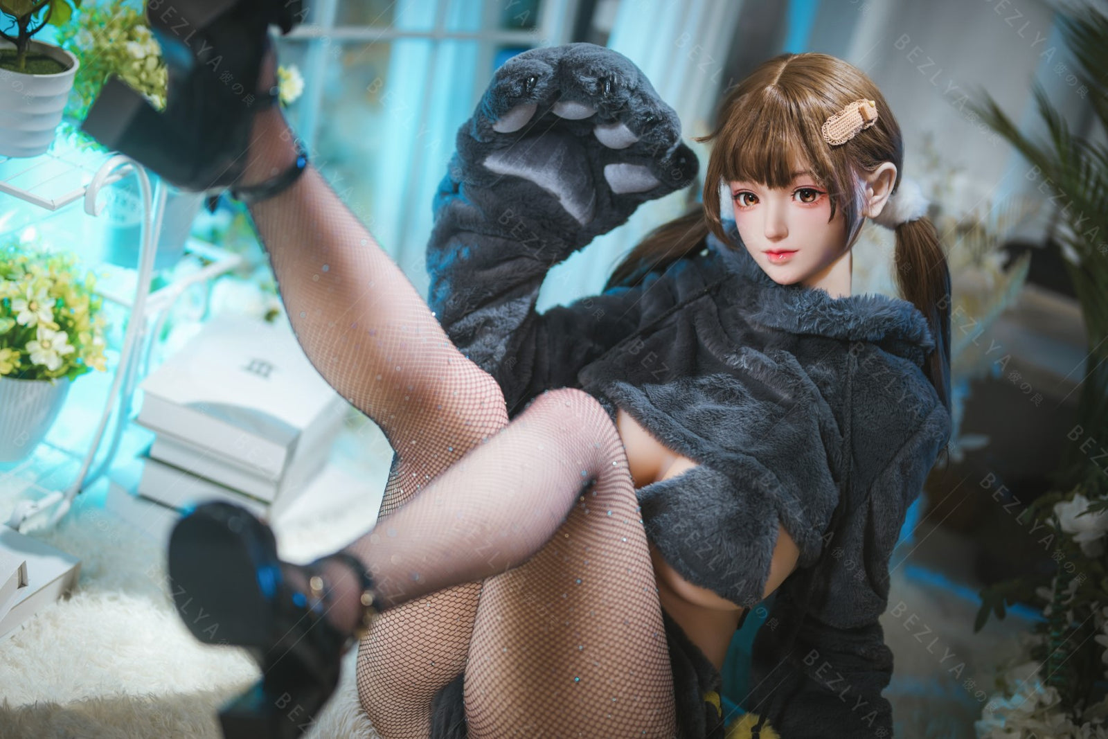 Paeonia sexdukke (Bezlya Doll 155 cm F-cup 2.0 TPE+silikon)