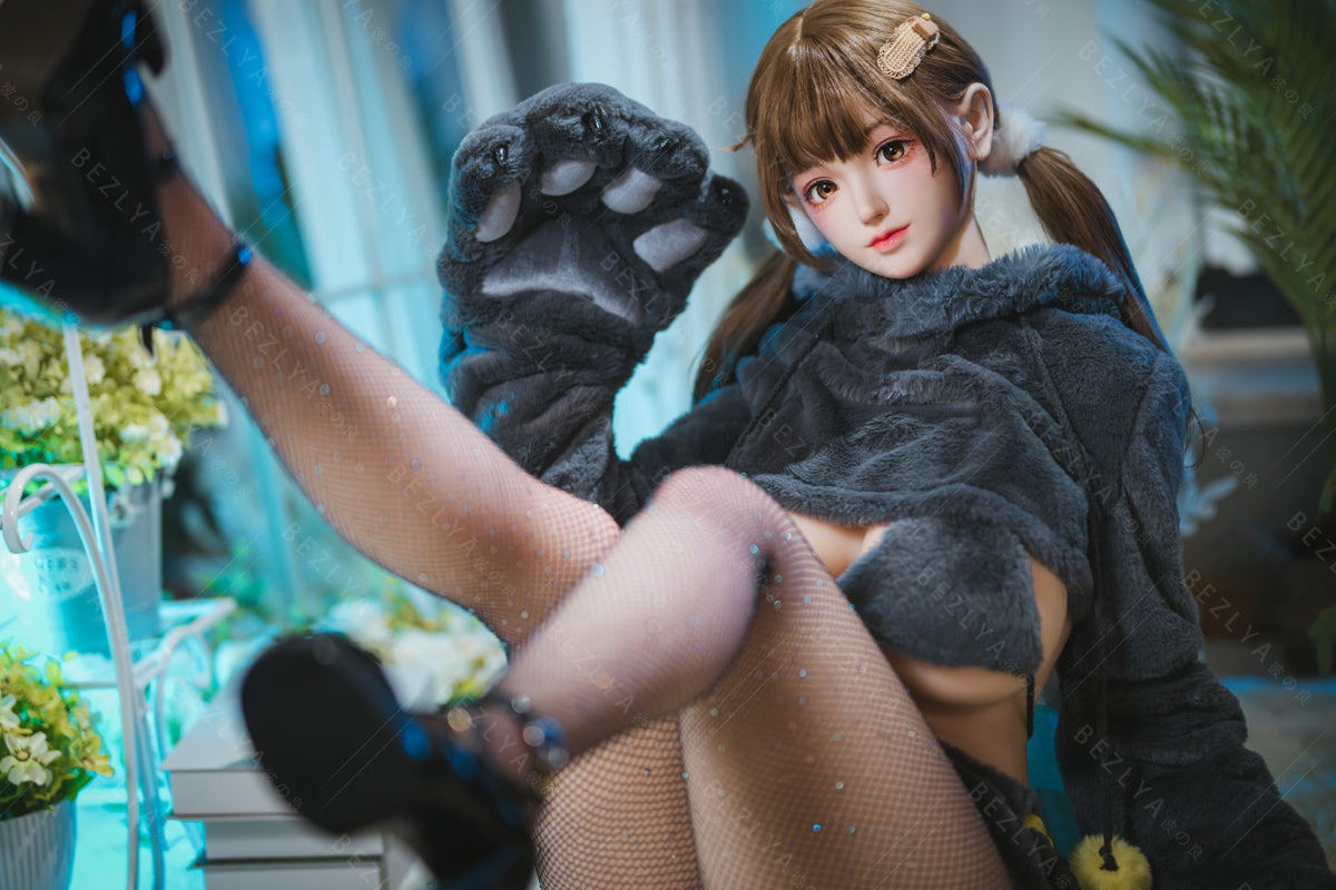 Paeonia sexdukke (Bezlya Doll 155 cm F-cup 2.0 TPE+silikon)