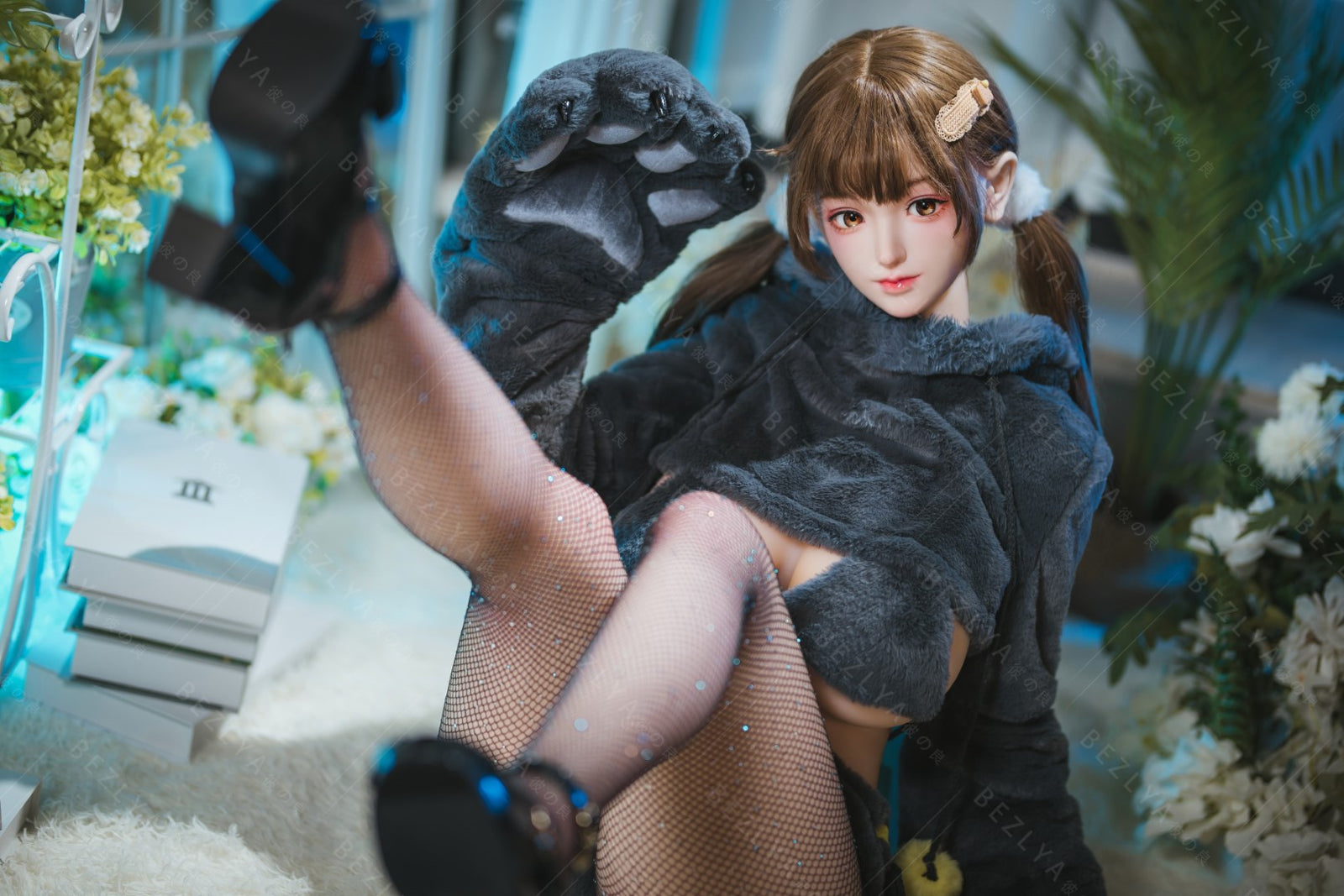 Paeonia sexdukke (Bezlya Doll 155 cm F-cup 2.0 TPE+silikon)