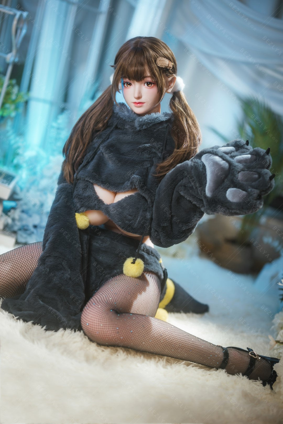 Paeonia sexdukke (Bezlya Doll 155 cm F-cup 2.0 TPE+silikon)