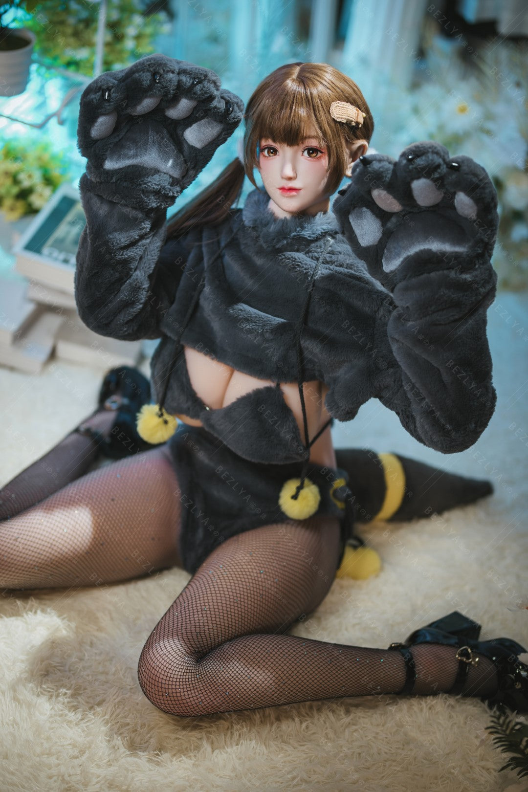 Paeonia sexdukke (Bezlya Doll 155 cm F-cup 2.0 TPE+silikon)