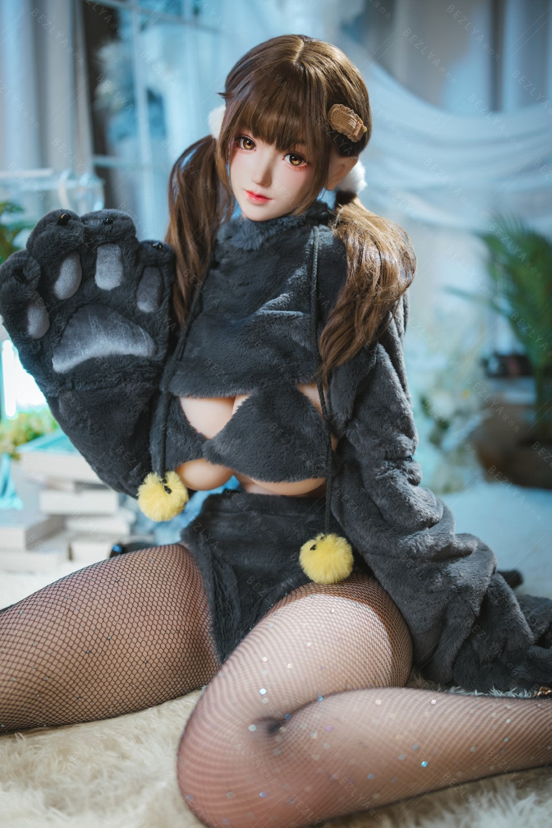 Paeonia sexdukke (Bezlya Doll 155 cm F-cup 2.0 TPE+silikon)