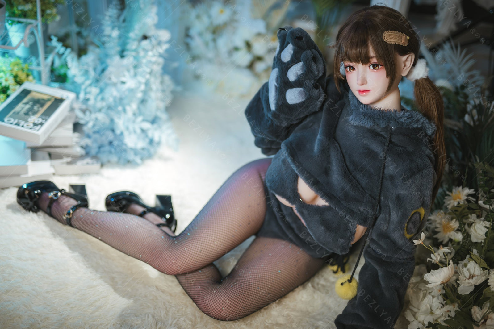 Paeonia sexdukke (Bezlya Doll 155 cm F-cup 2.0 TPE+silikon)