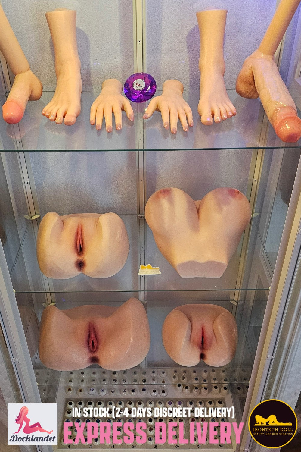 Shemale penis 15 cm (Irontech Doll silikon) EXPRESS