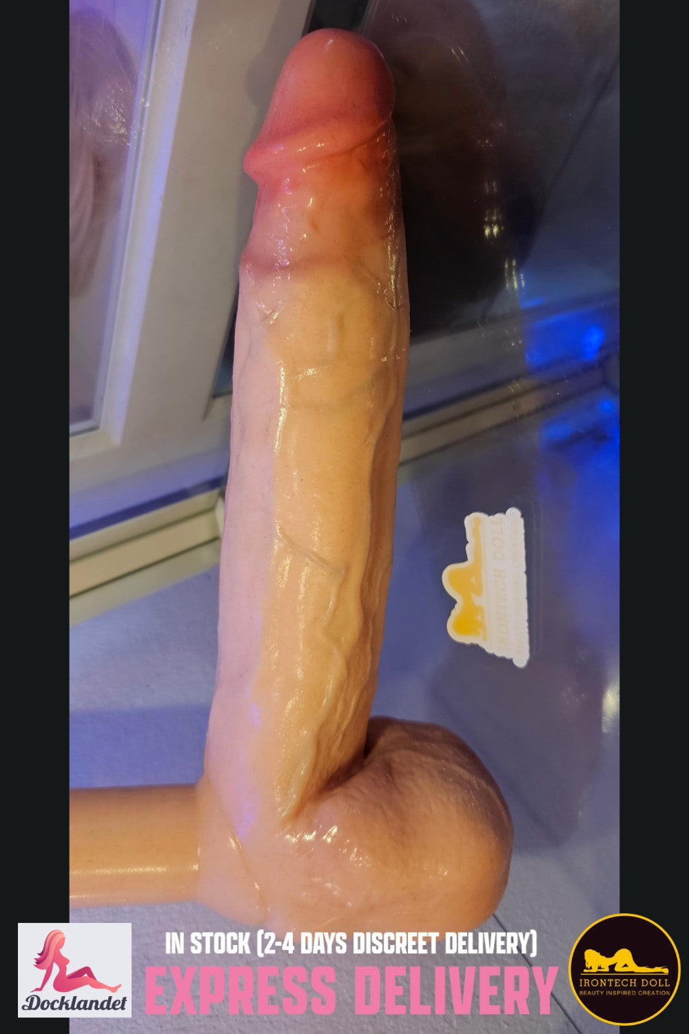 Shemale penis 25 cm (Irontech Doll silikon) EXPRESS