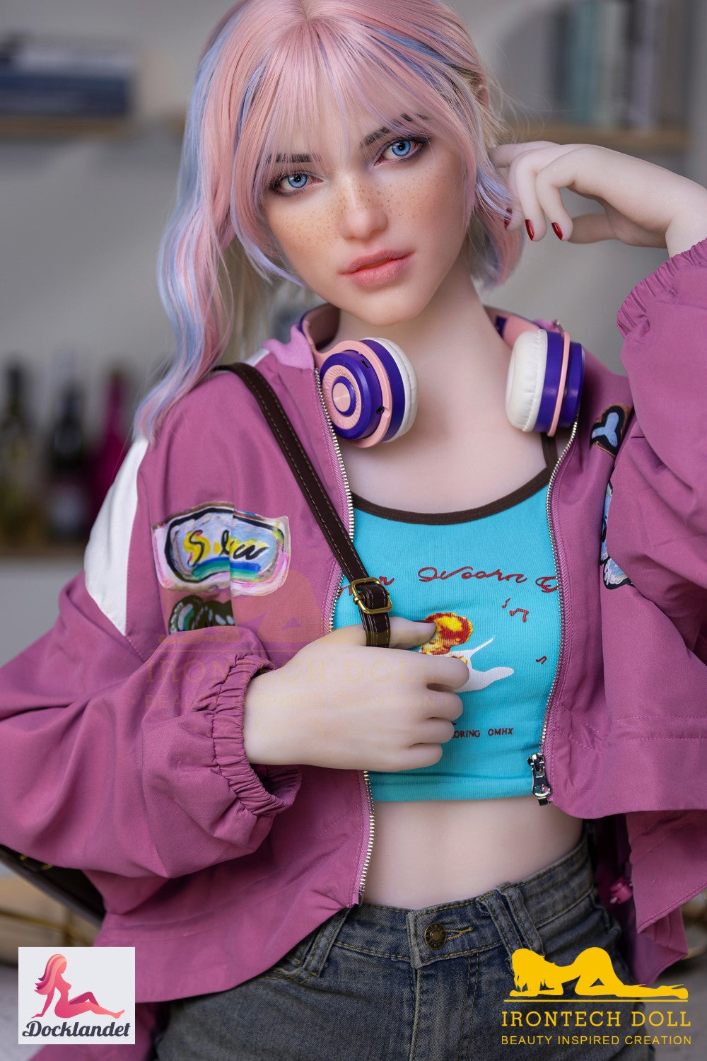Heidi sexdukke (Irontech Doll 162cm a-cup S46 TPE+silikon)