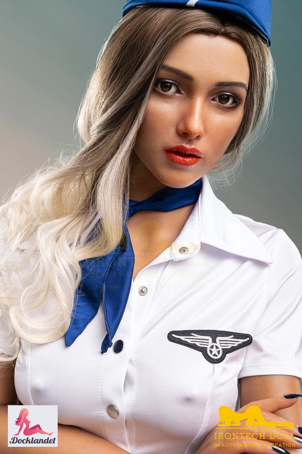 Molly sexdukke (Irontech Doll 169cm C-cup S44 silikon)