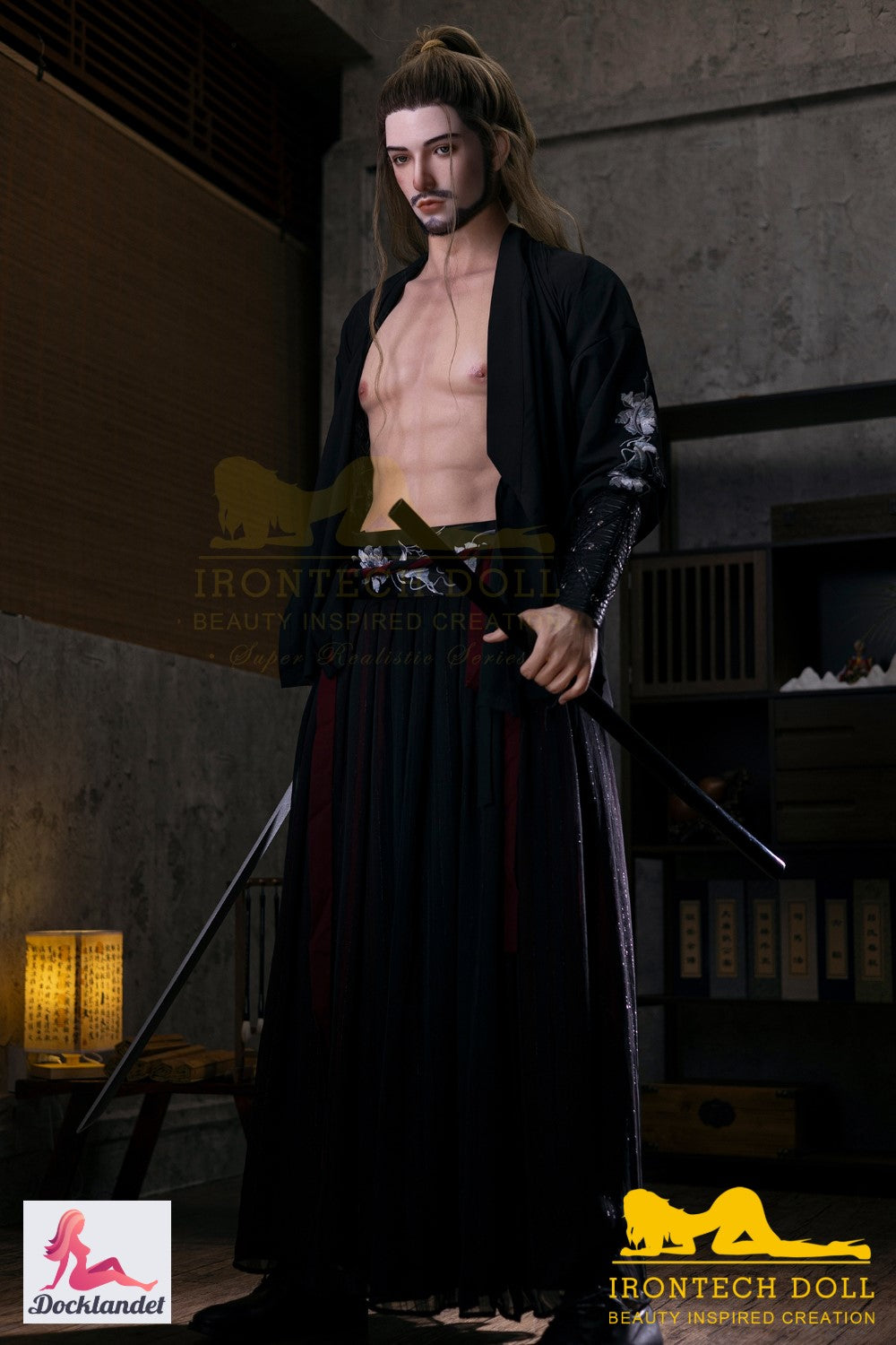 John mannlig sexdukke (Irontech Doll 176 cm M10 silikon)