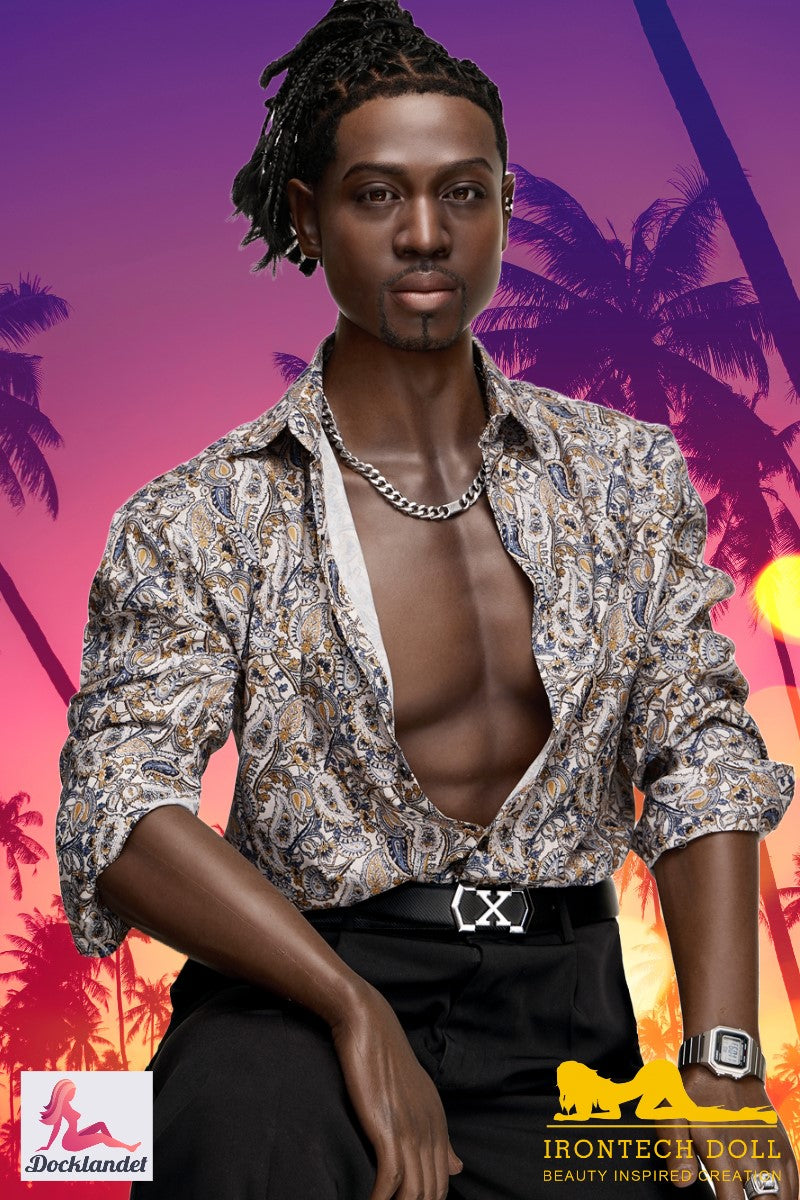 James mannlig sexdukke (Irontech Doll 176cm M8 silikon)