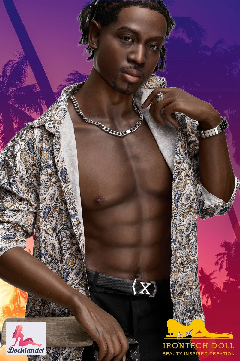 James mannlig sexdukke (Irontech Doll 176 cm M8 silikon)