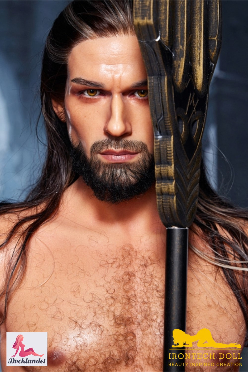 Thomas mannlig sexdukke (Irontech Doll 170 cm M5 silikon)