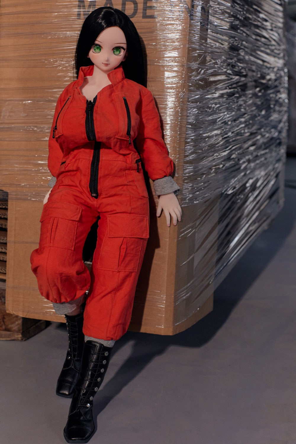 Rina sexdukke (Climax Doll Mini 60 cm G-cup silikon)