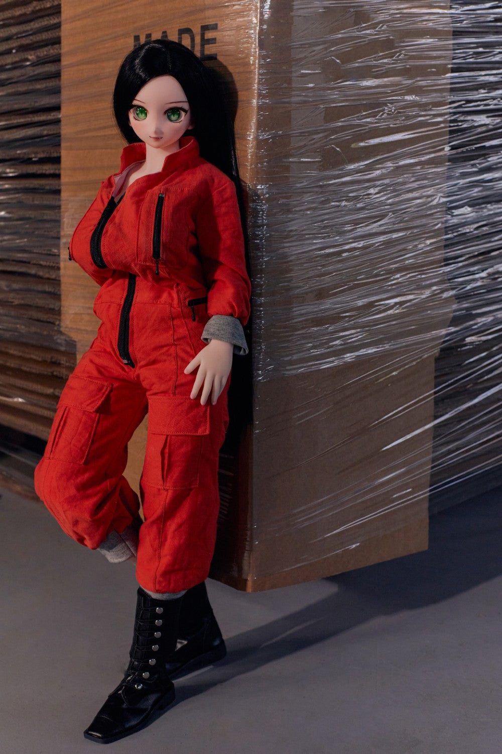 Rina sexdukke (Climax Doll Mini 60 cm G-cup silikon)