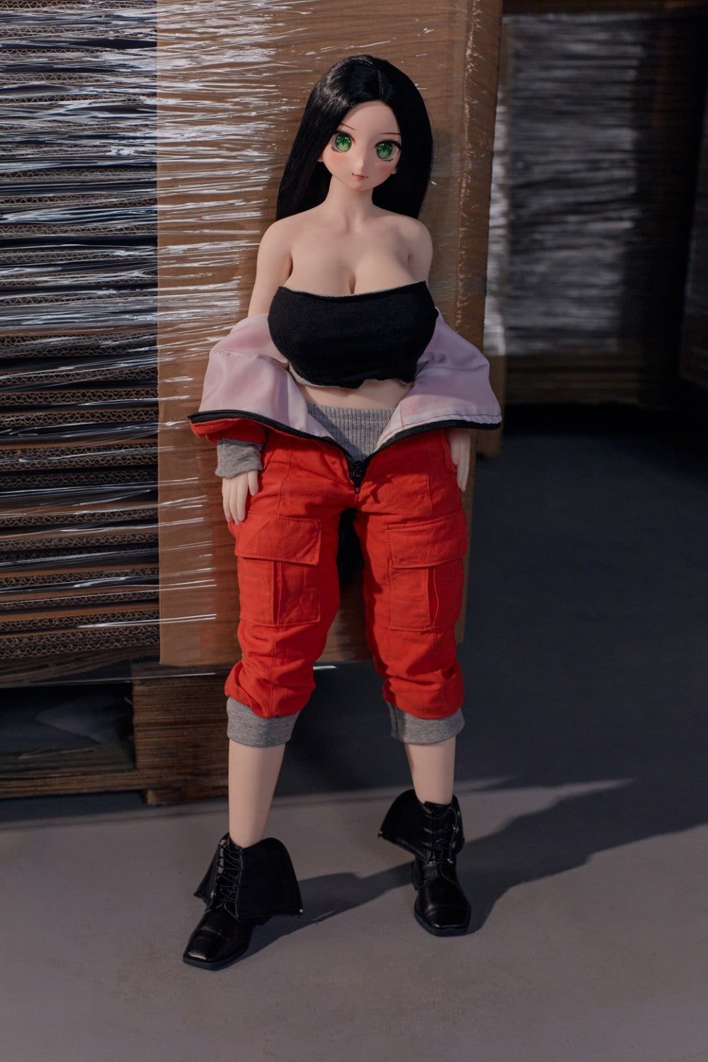 Rina sexdukke (Climax Doll Mini 60 cm G-cup silikon)