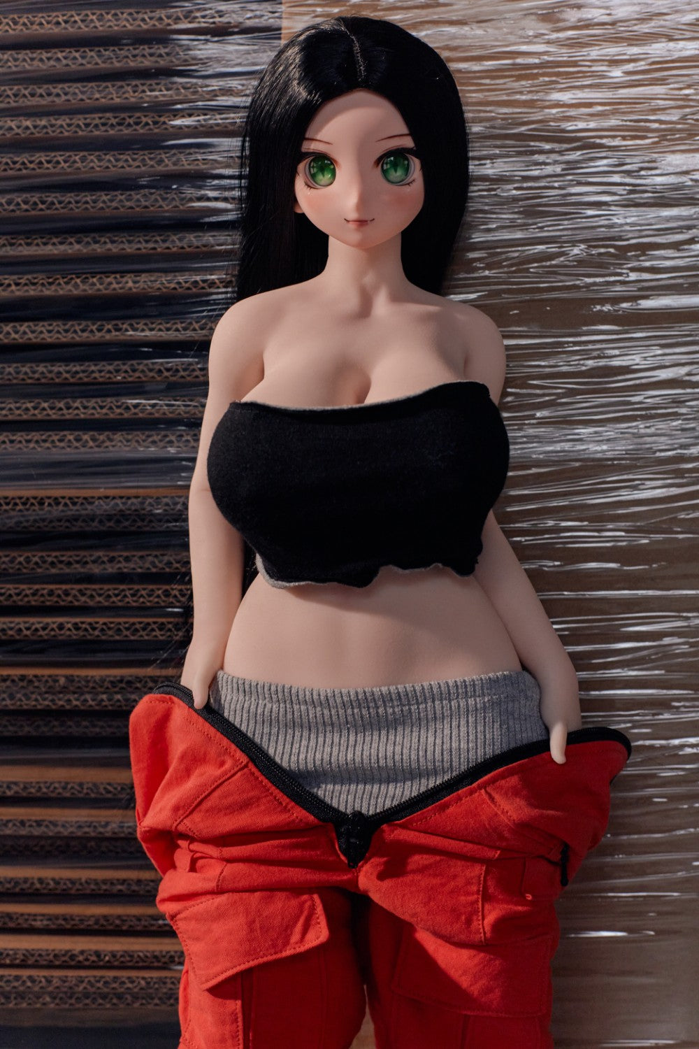Rina sexdukke (Climax Doll Mini 60 cm G-cup silikon)