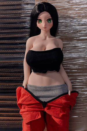 Rina sexdukke (Climax Doll Mini 60cm g-cup Silikon)