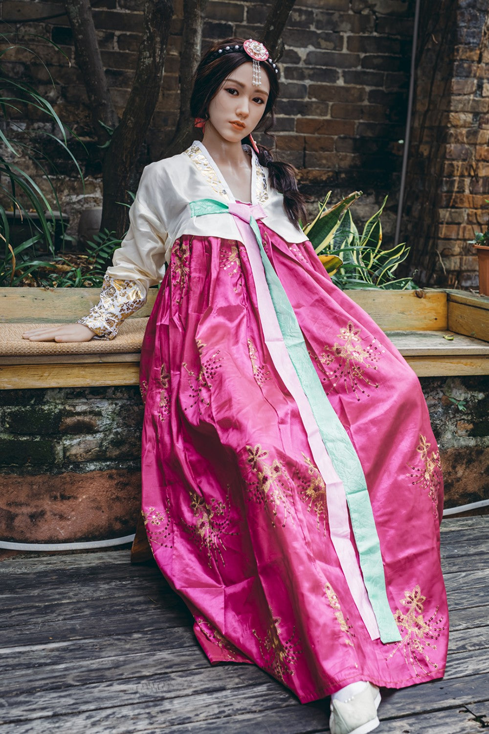 Jin sexdukke (Starpery 163 cm G-cup TPE+silikon)