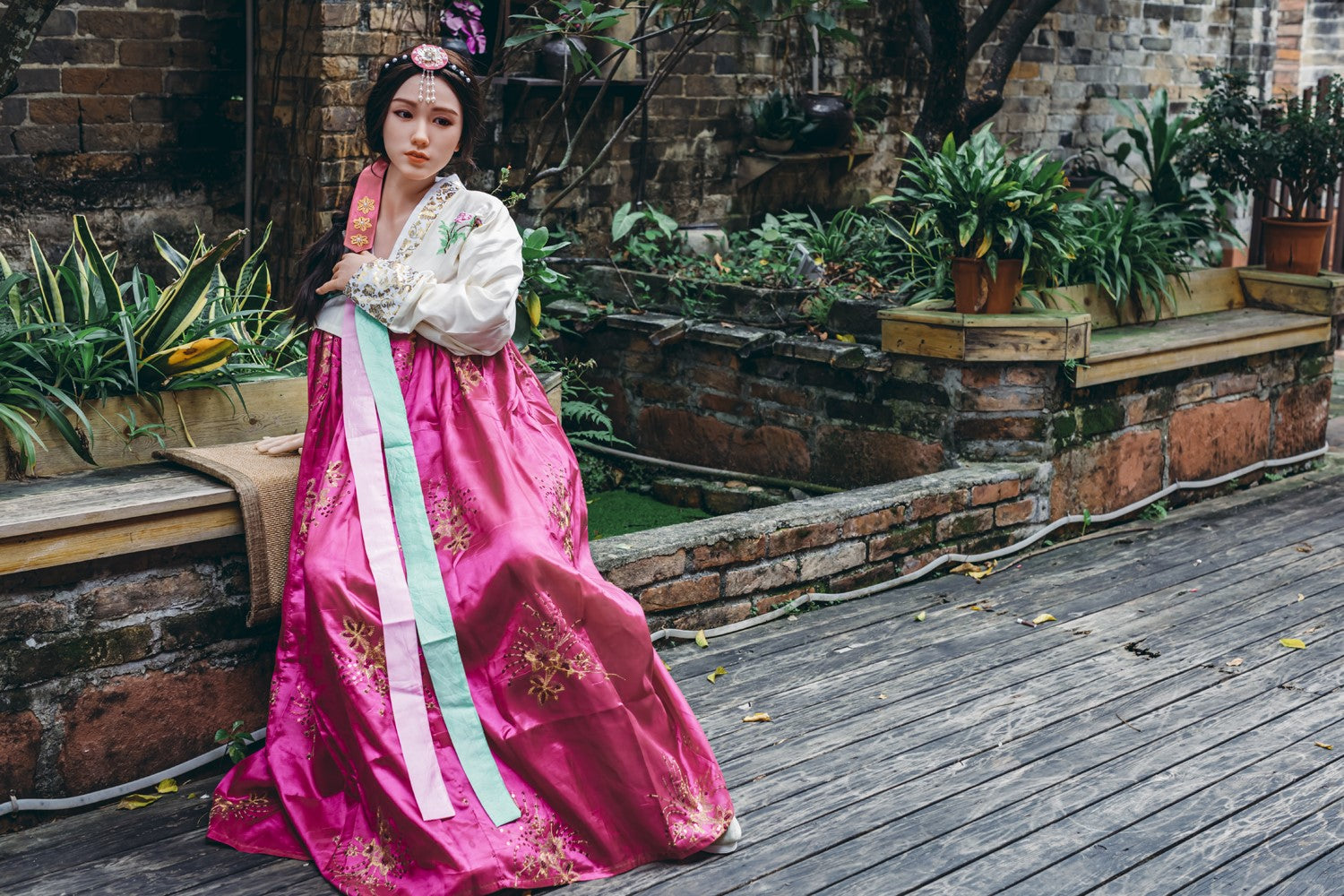 Jin sexdukke (Starpery 163 cm G-cup TPE+silikon)