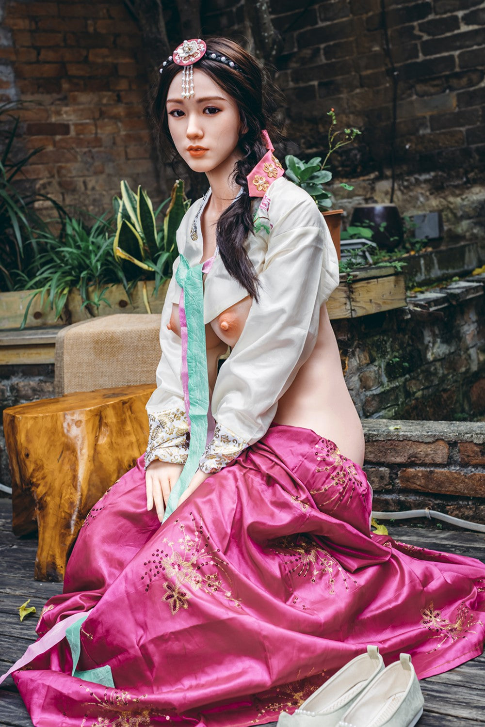 Jin sexdukke (Starpery 163 cm G-cup TPE+silikon)