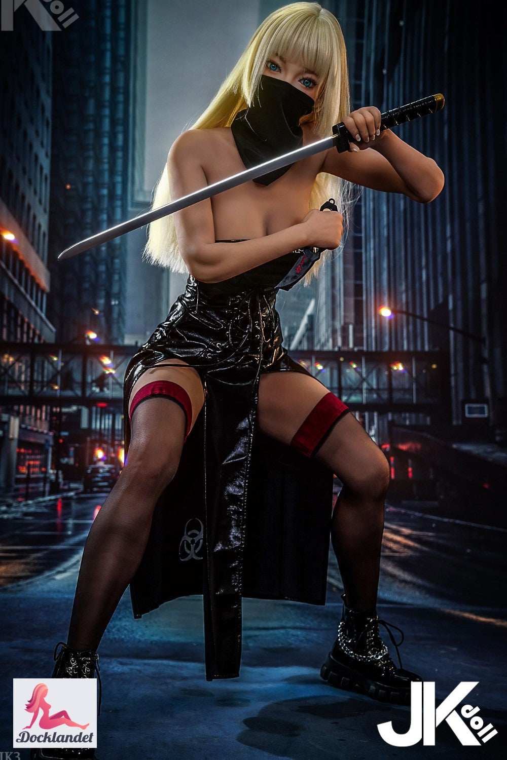 Ninja sexdukke (JK-Doll 160cm d-cup JK3 TPE)