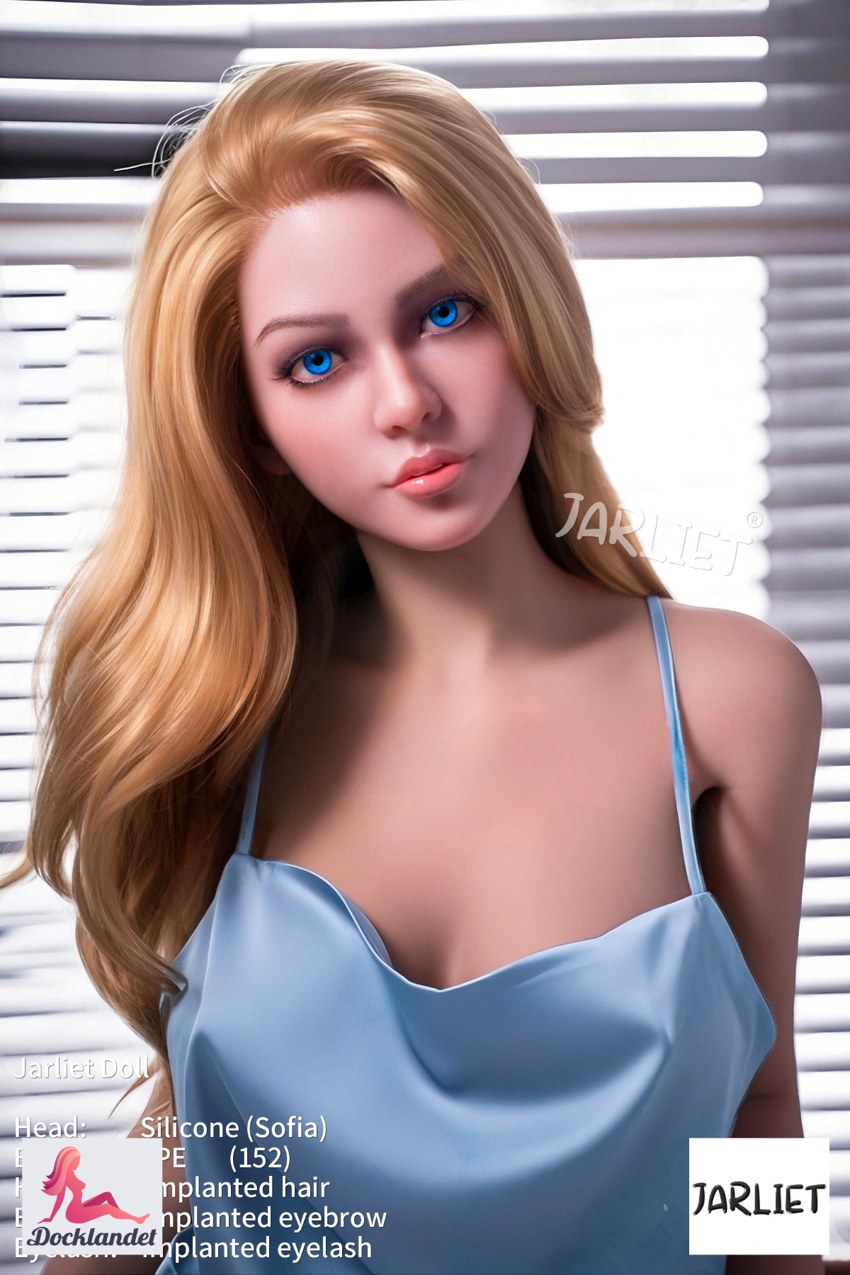 Sofia sexdukke (Jarliet 152cm d-cup TPE+silikon)