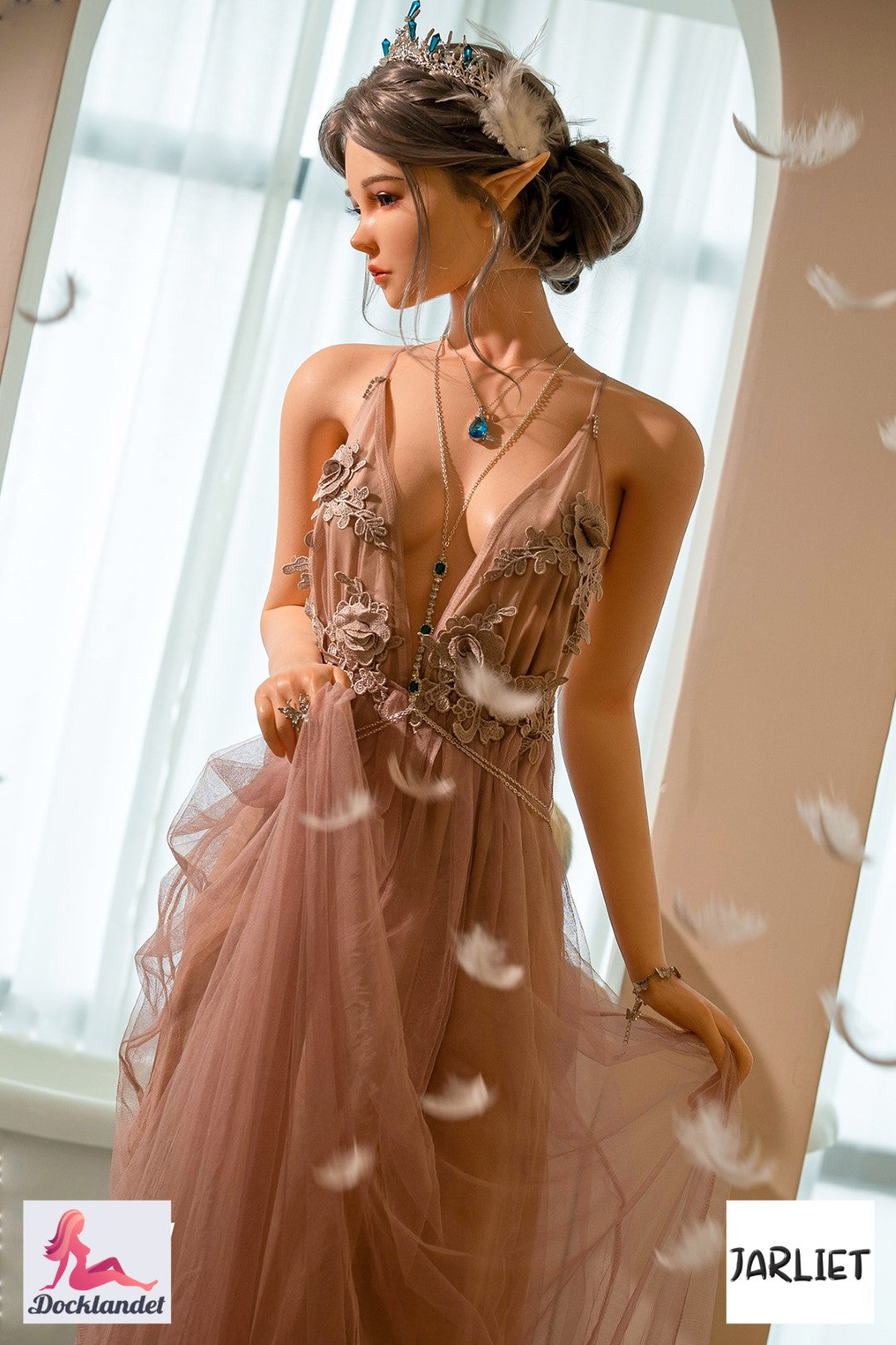 Qi sexdukke (Jarliet 167 cm B-cup silikon)