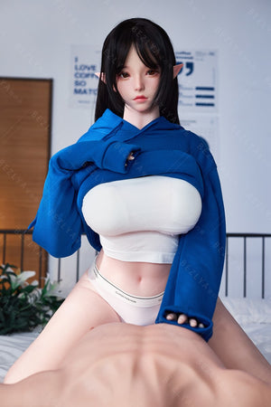 Calla Sexdocka (Bezlya Doll 155cm F-kupa 2.0+ TPE+Silikon)