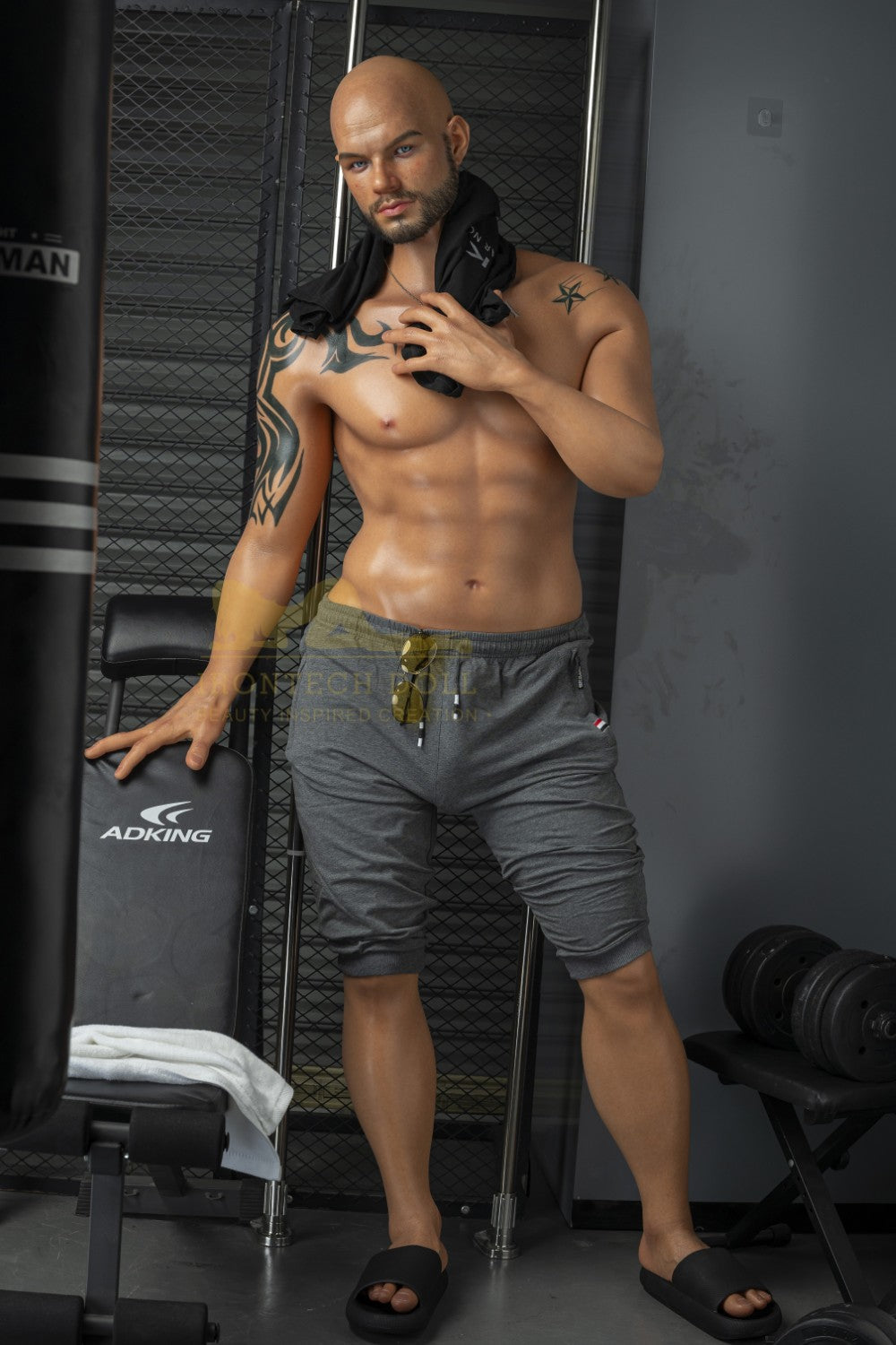 Cliff Jensen Pornstar sexdukke (Irontech Doll 190 cm silikon)
