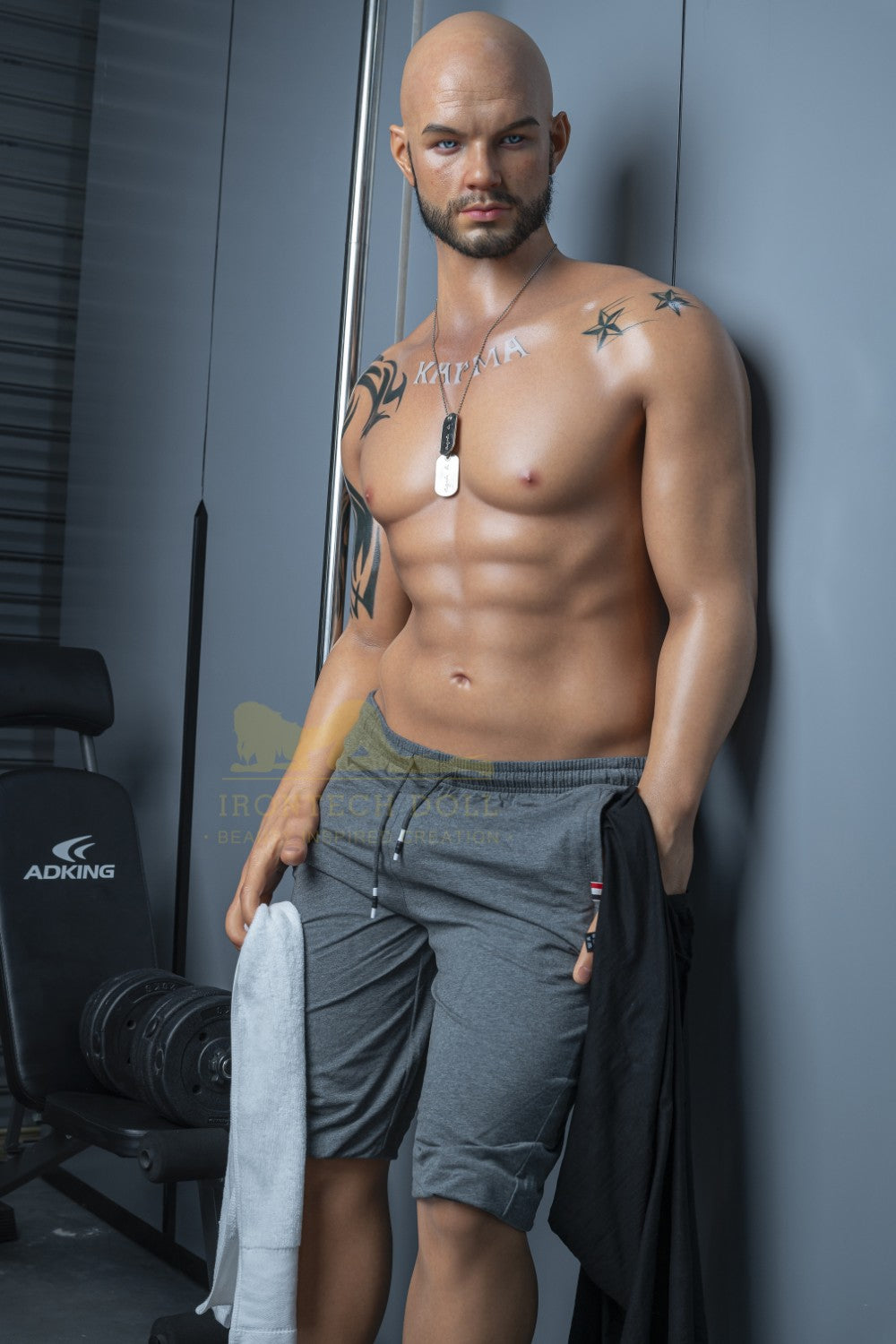 Cliff Jensen Pornstar sexdukke (Irontech Doll 190 cm silikon)