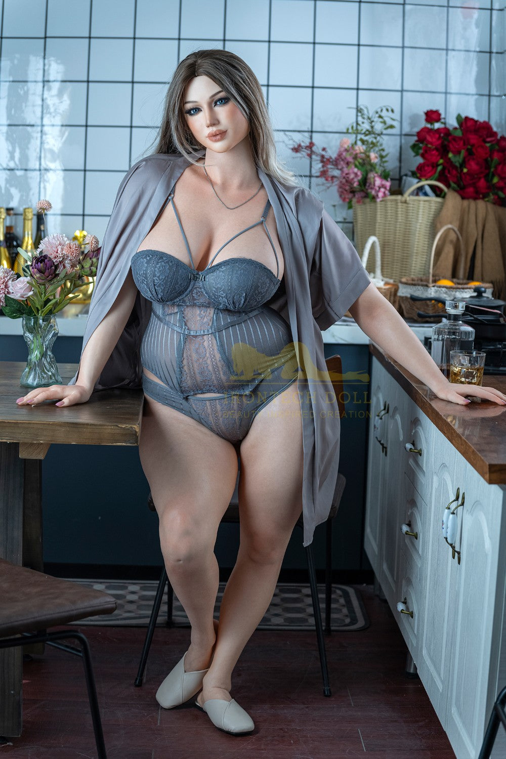 Celine sexdukke (Irontech Doll 162cm f-cup S13 silikon)